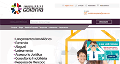 Desktop Screenshot of imobiliariasgoiania.com.br